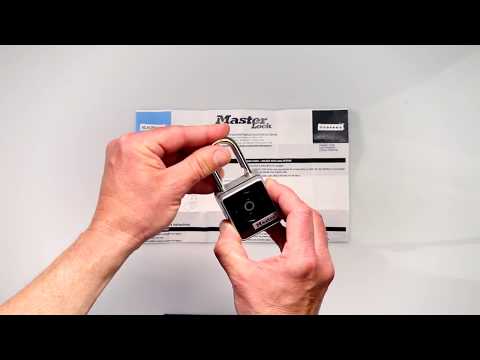 Video Thumbnail for Master Lock 4400D & 4401DLH Bluetooth Padlocks - Getting Started