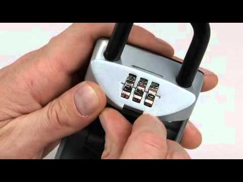 Screen capture of Operating the Master Lock 5406D SafeSpace&reg; Portable Lock Box 