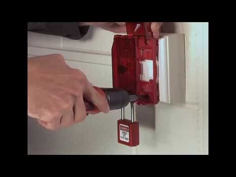 Screen capture of Master Lock Safety 496B &#45; Universal Wall Switch Cover 