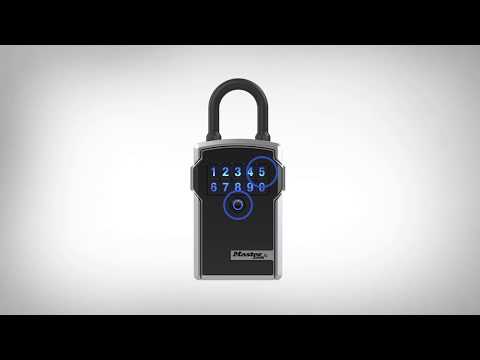 Screen capture of Bluetooth<sup>&reg;</sup> Lock Box - How to Open the Door and Remove the Shackle