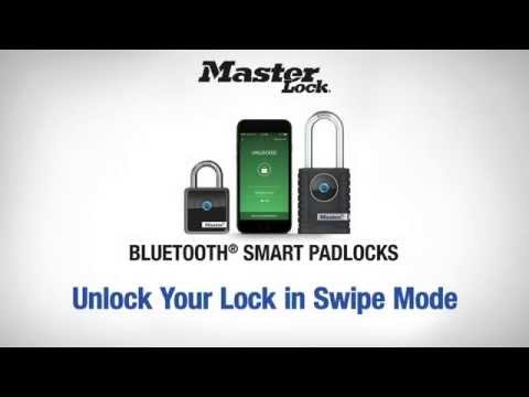 Screen capture of Master Lock 4400D &amp; 4401DLH &#45; Unlock Your Lock in Swipe Mode