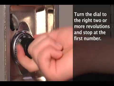 Screen capture of Master Lock Model 1652/1654 Locker Lock &#45; Student Training Video