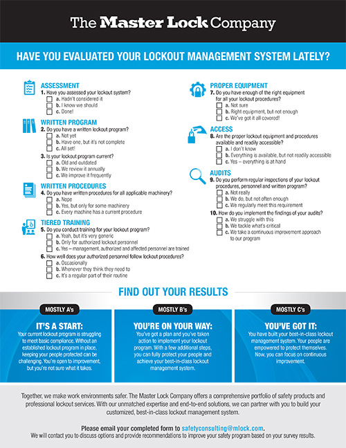 Self Assessment Survey